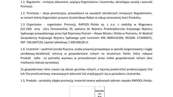 Regulamin Akcja Rabatowa 2025